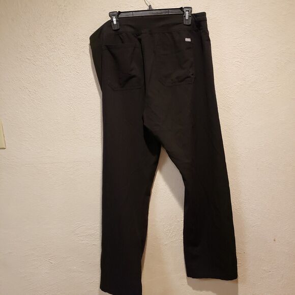 Figs Mens Size XL Technical Collection Black Nurse Scrub Pants Drawstring - Picture 8 of 12